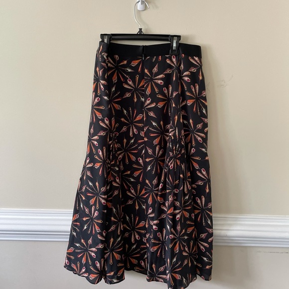 Kobi Halperin Womens Debbi Silk Print A-Line Skirt - Picture 4 of 6